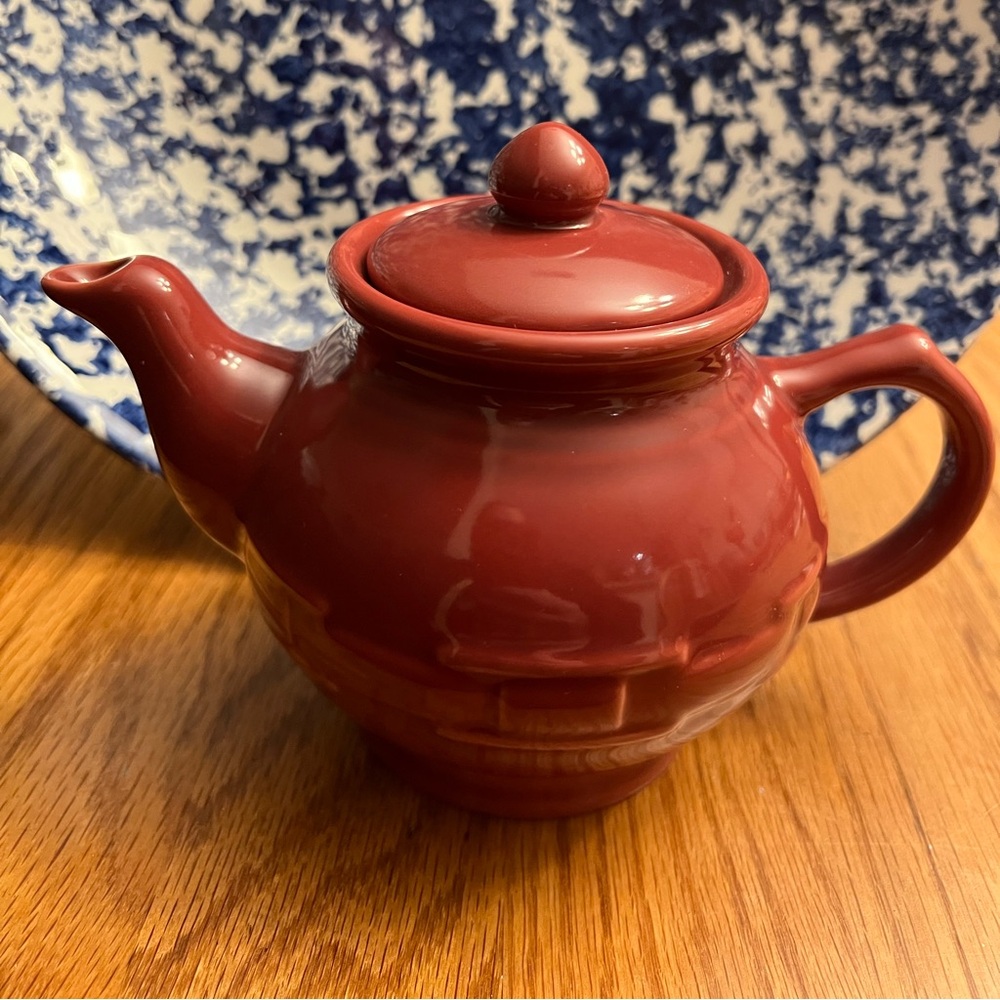 Longaberger Pottery Tea Pot